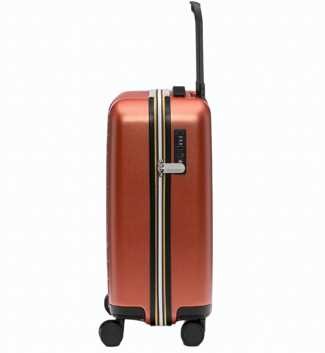 K-Way Eudoxie Logo Polycarbonate Carry On Luggage