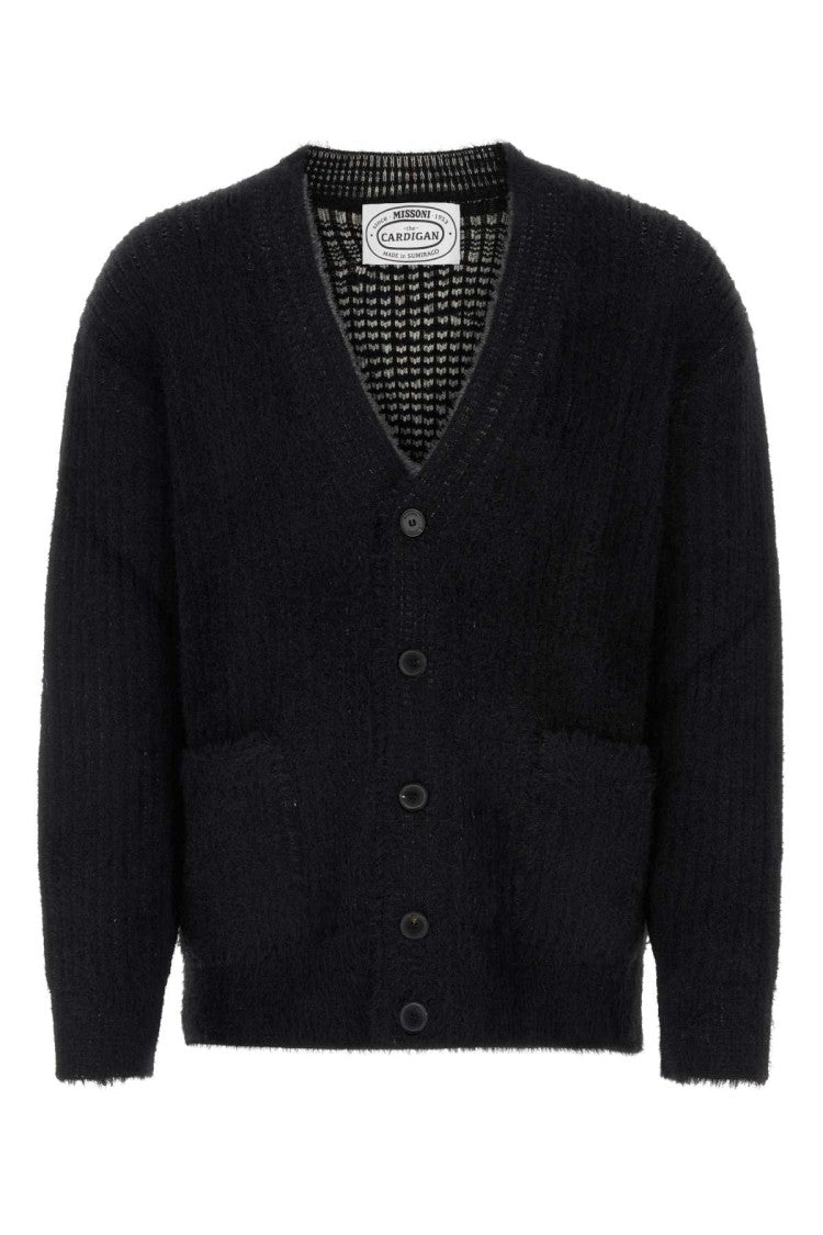 Missoni Black Nylon Blend Cardigan