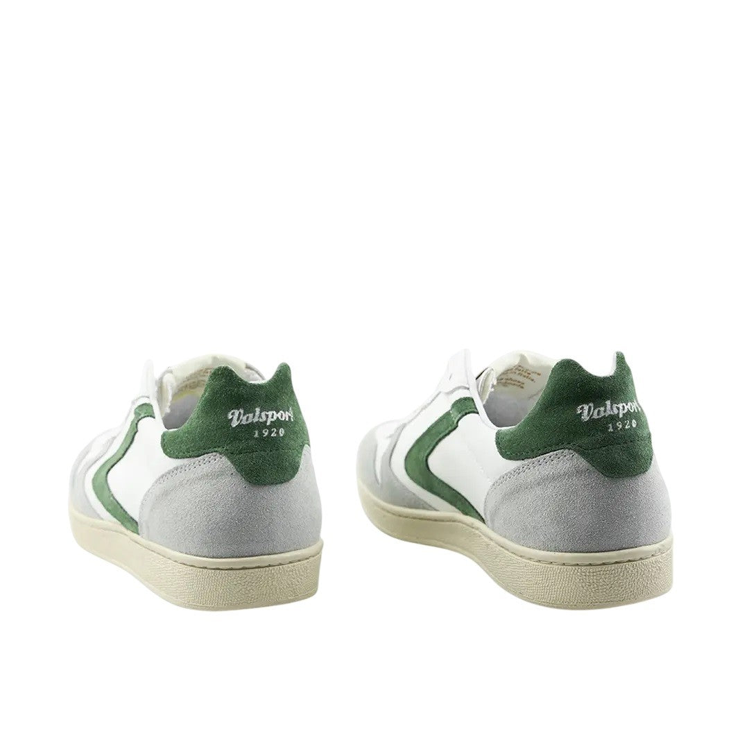 Valsport Green Premium Leather Suede Cupsole Sneakers