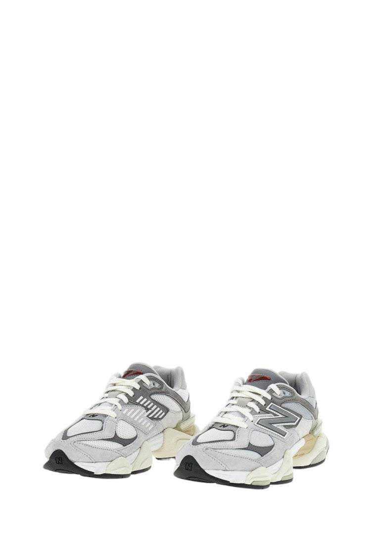 New Balance Grey Mesh-Suede Unisex 9060 Sneakers