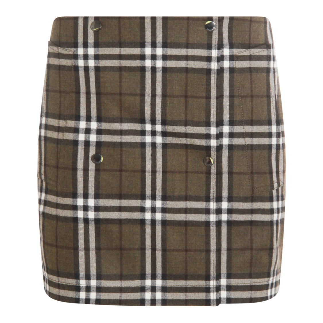 Burberry Brown Wool Skirt