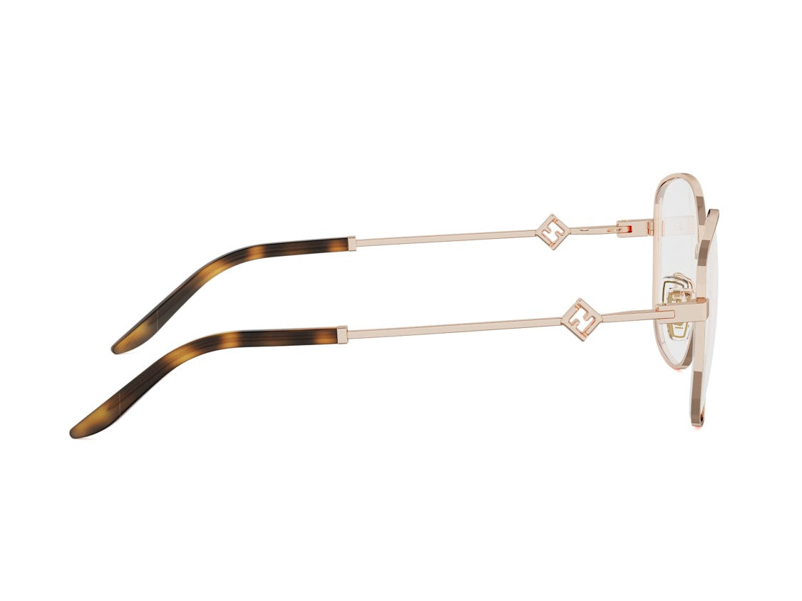 Fendi Fe50151u Soft Square Metal Sunglasses
