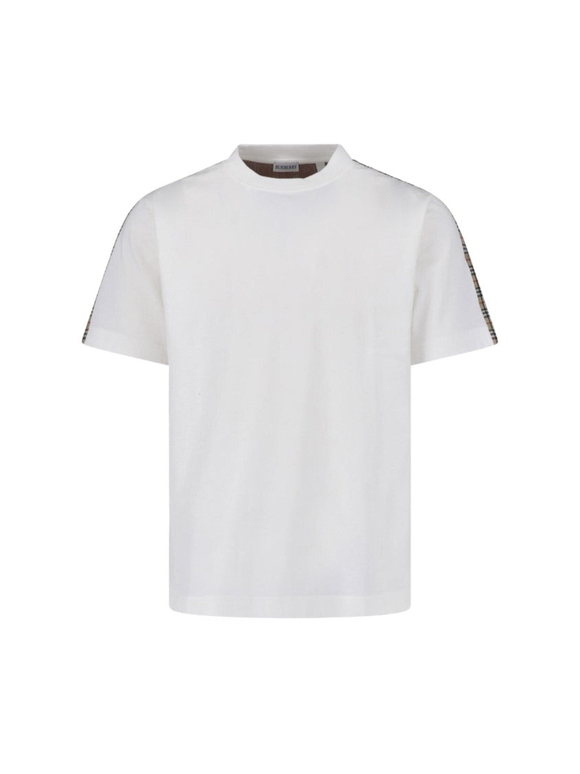 Burberry Multicolor Cotton Check T-Shirt