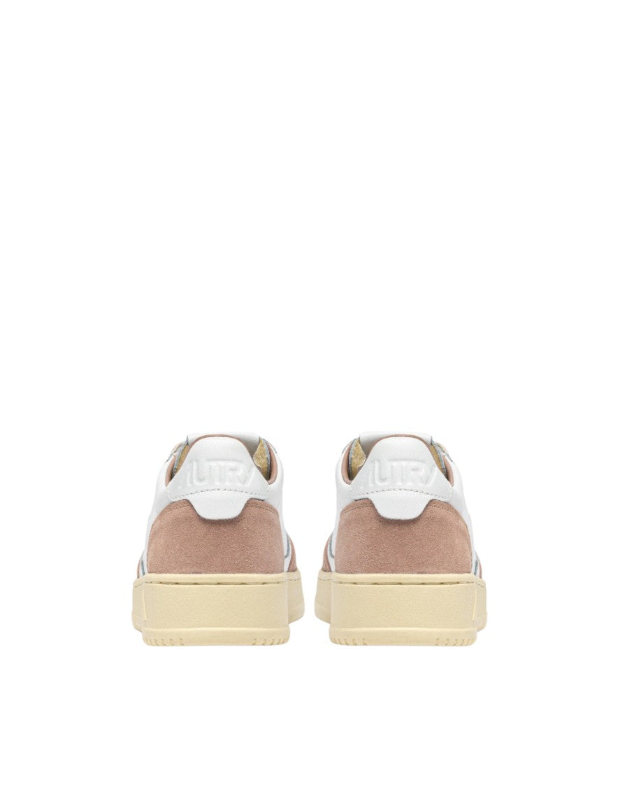 Autry Medalist Low Women’S White/Rose Sneakers