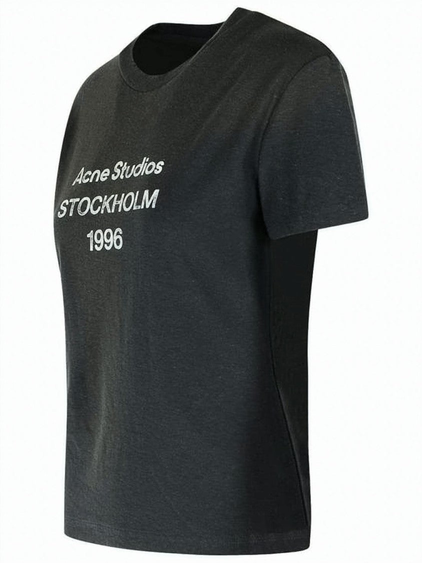Acne Studios Boxy Fit Black T-Shirt