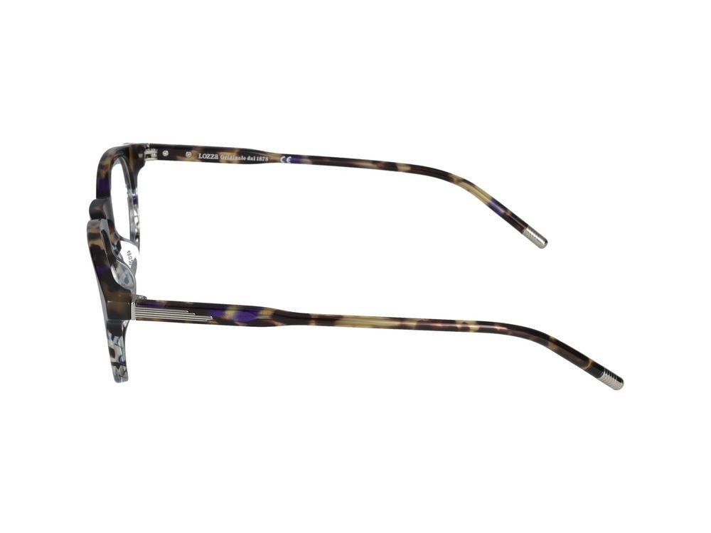 Lozza Eyeglasses Vl4238 0Wtg Havana Striata Blu Lucida 49/20/145