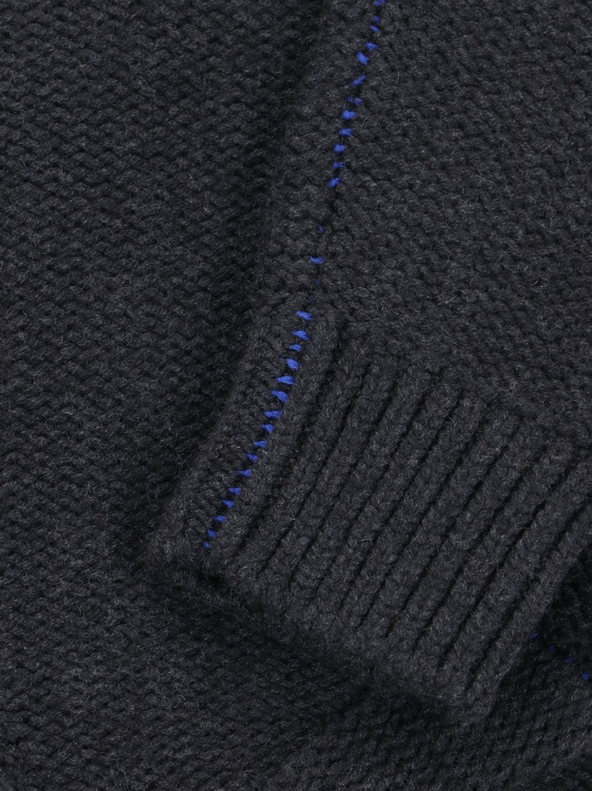 Burberry Cashmere Crewneck Sweater – Grey