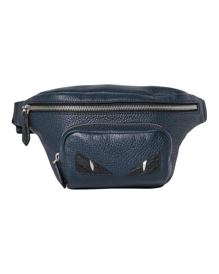 Fendi Monster Eye Small Midnight Blue Belt