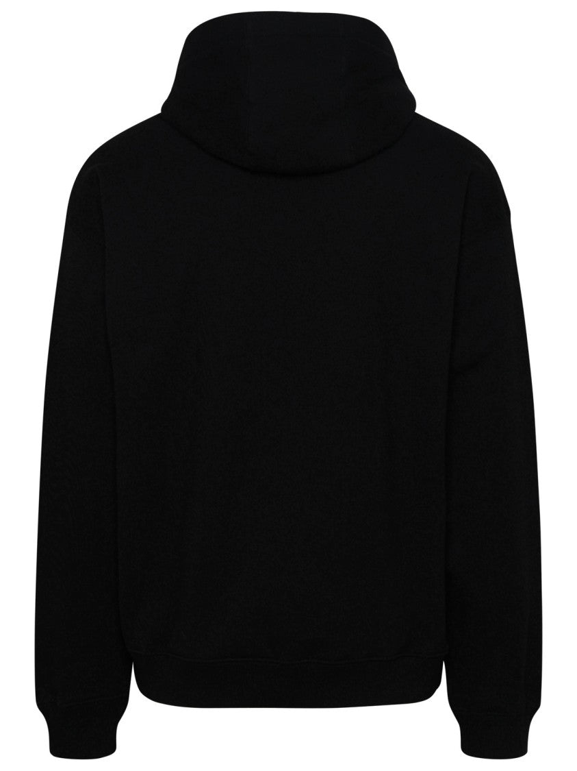Versace Black Cotton Sweatshirt