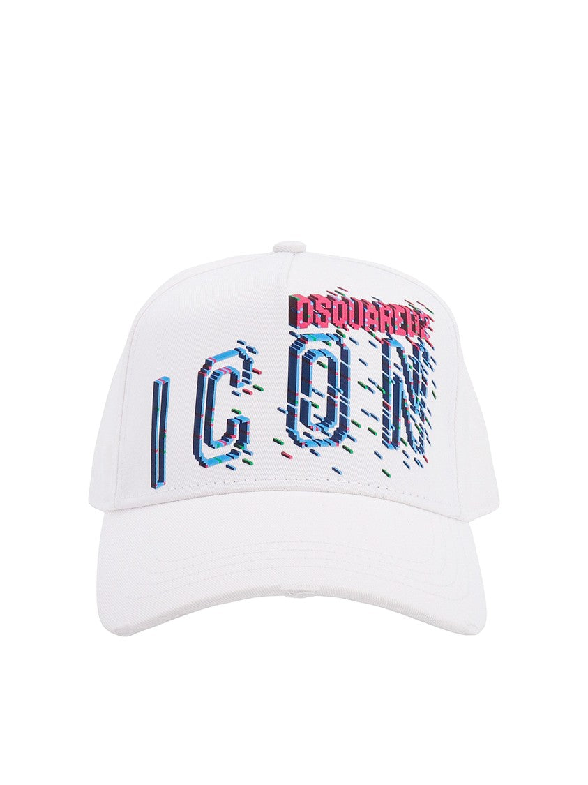 Dsquared2 Icon Pixel Logo Baseball Cap