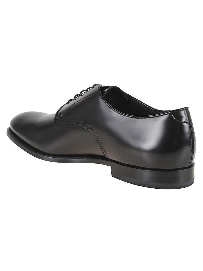 Doucal's Sophisticated Lace-Up Shoes In Calfskin
