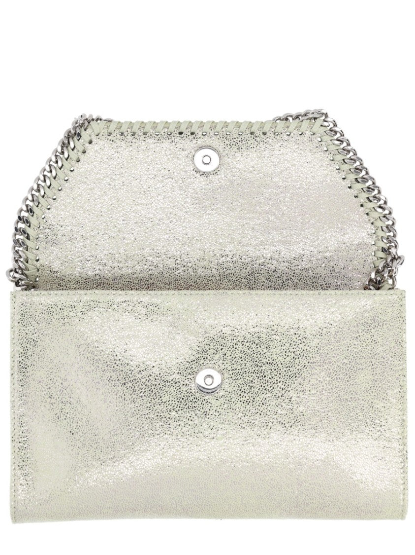 Stella Mccartney Falabella Metallic Rectangular Mini Bag