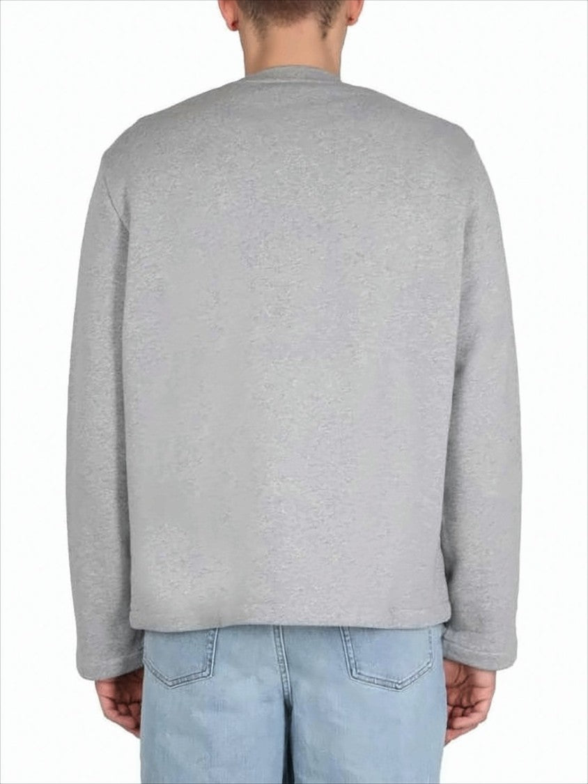 A.P.C. Collarless Button-Up Jacket