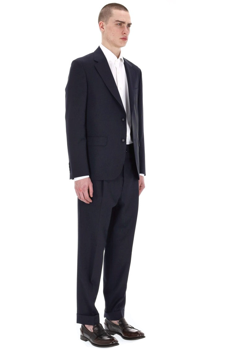 Officine Generale Kent Model Single-Breasted Wool Jacket