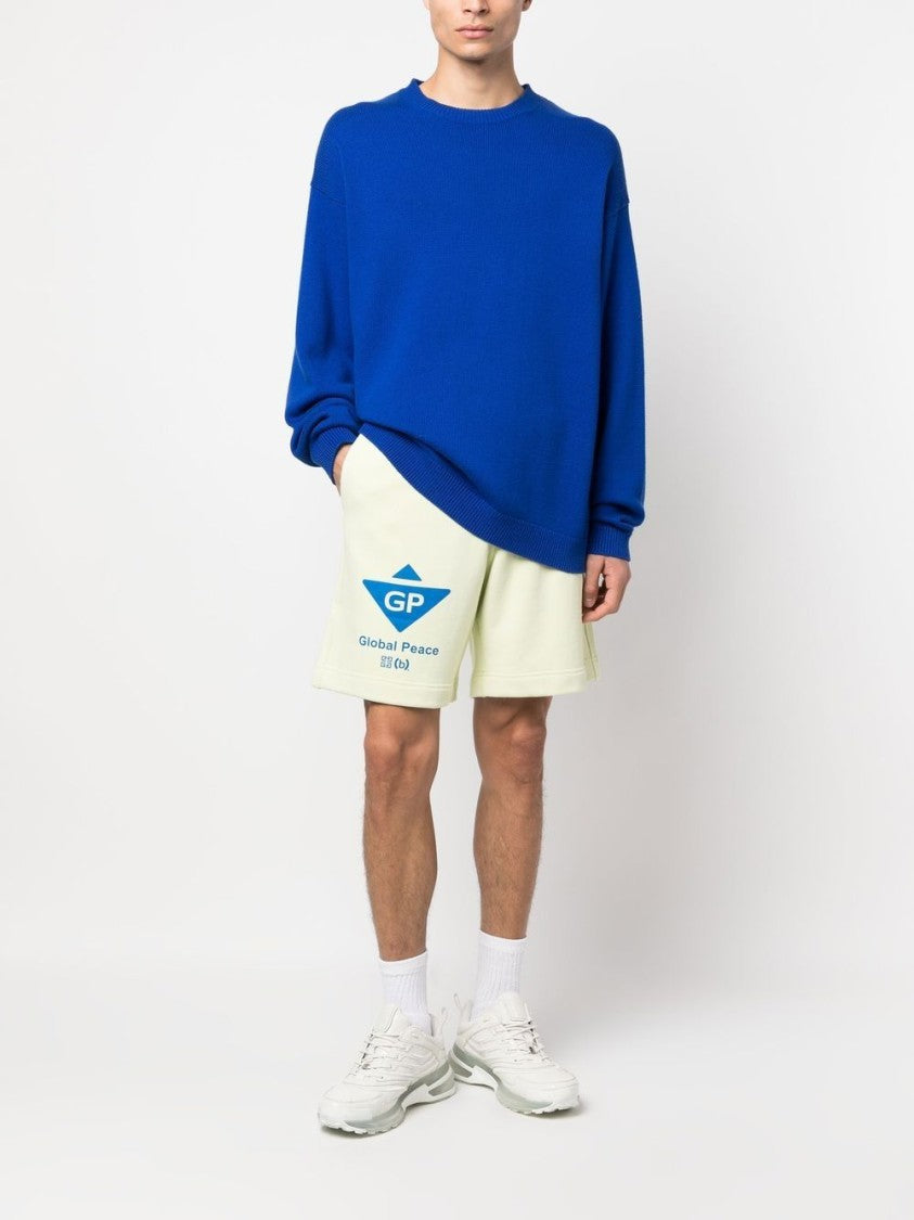 Givenchy Knee-Length Graphic-Print Track Shorts