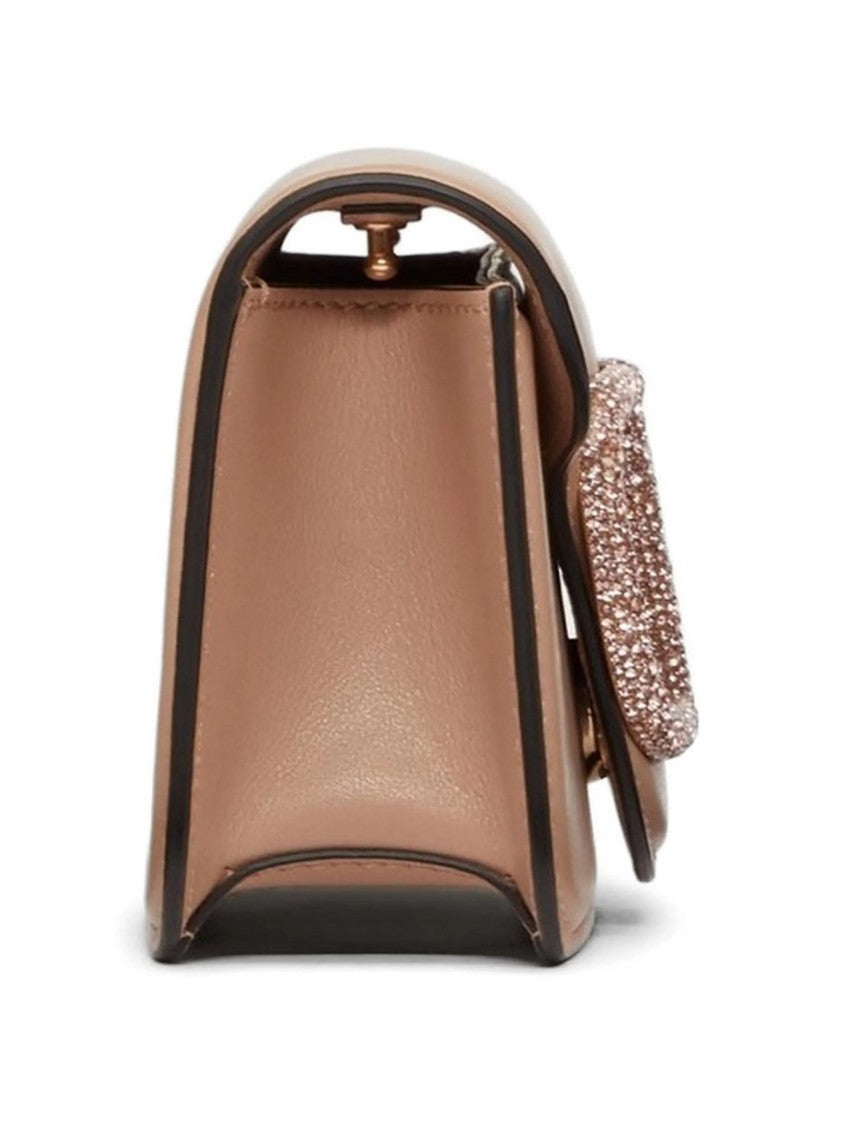 Valentino Loco Small Smooth Leather Shoulder Bag