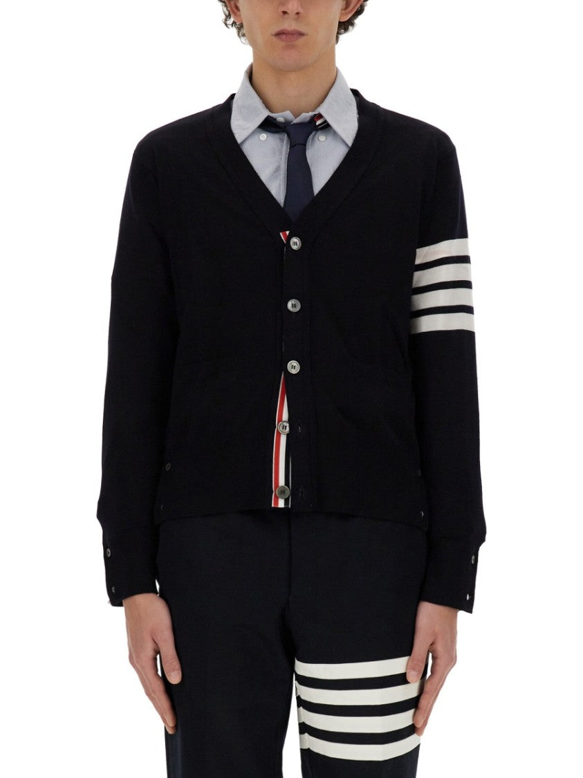 Thom Browne 4-Bar Cardigan