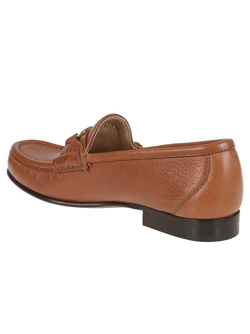 Valentino Garavani Buffalo Leather Loafers
