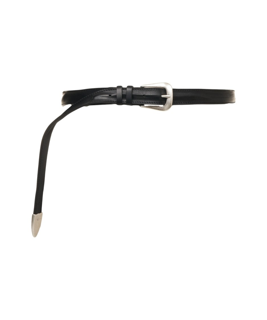 Orciani Smooth Leather 'Bus' Belt