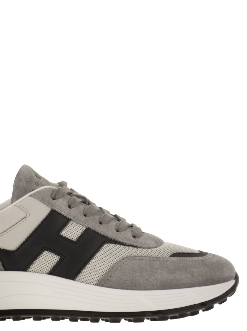 Hogan Hyperlight Trainers With Lateral Oblique H Detail