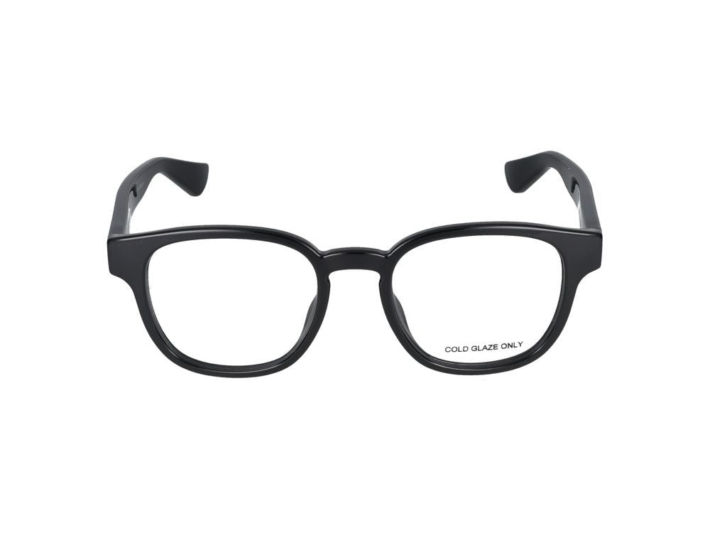 Gucci Black Bold Square Frame Eyeglasses