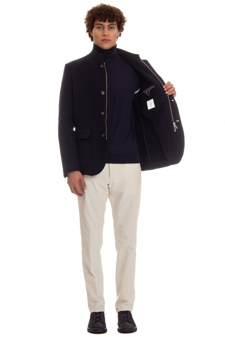 Eleventy Double Wool Outerwear Jacket