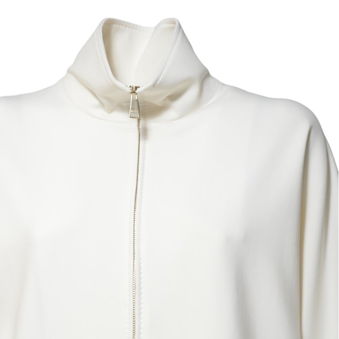 Max Mara White Plava Cocoon Jacket