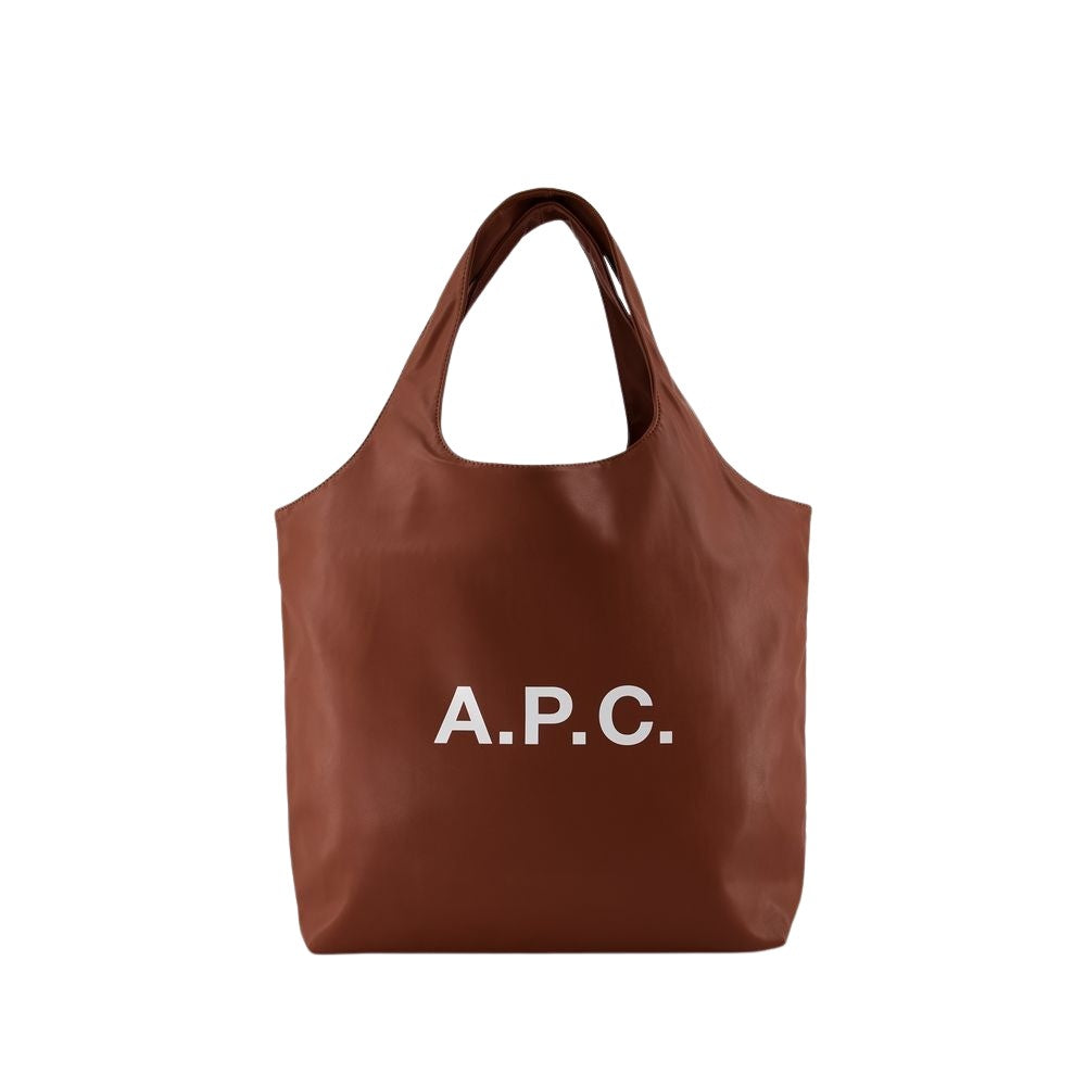A.P.C. Ninon Tote Bag - Synthetic - Brown