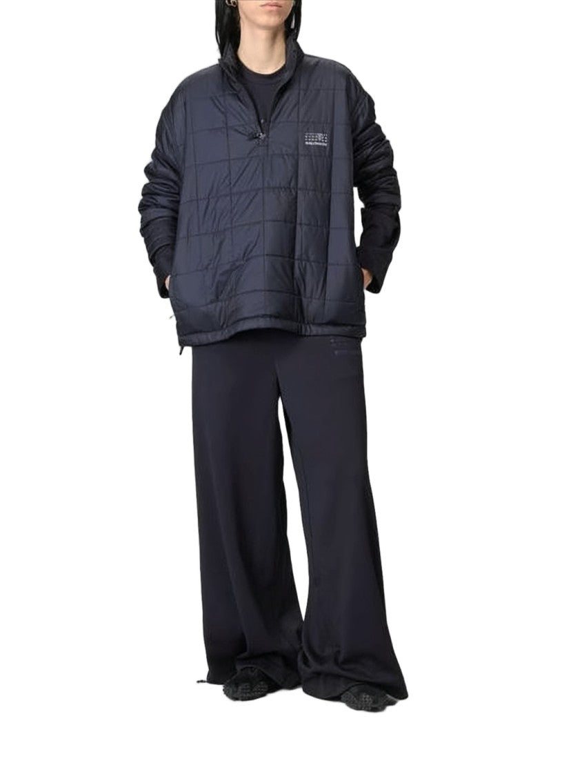 Mm6 By Maison Margiela Quilted Pullover With High Turtleneck