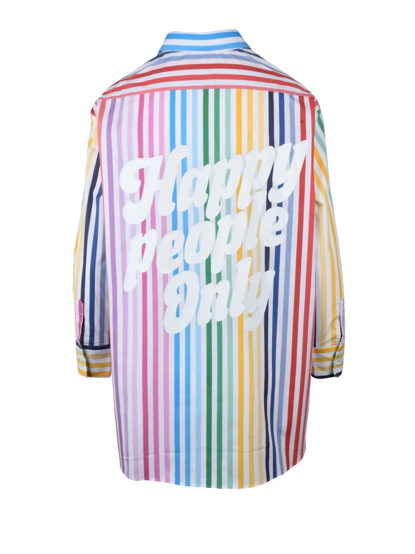 Joshuas Multicolor Long-Sleeve Patterned Cotton Shirt