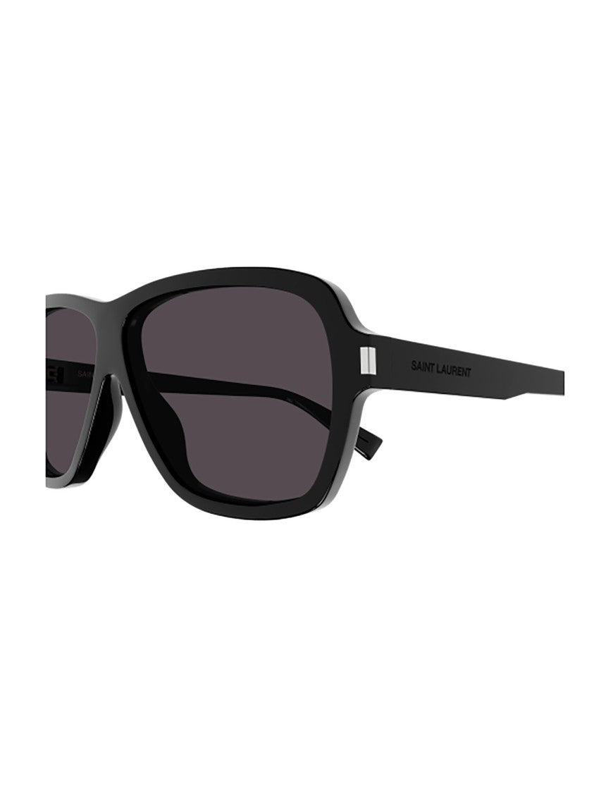 Saint Laurent Black Sl 609 Carolyn Oversized Sunglasses