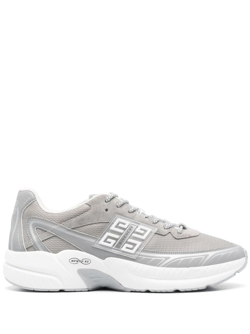 Givenchy Panelled Light Grey Sneaker