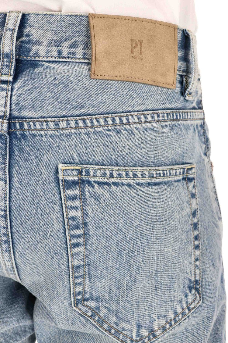 Pt Denim Light Pure Cotton Regular Fit Jeans
