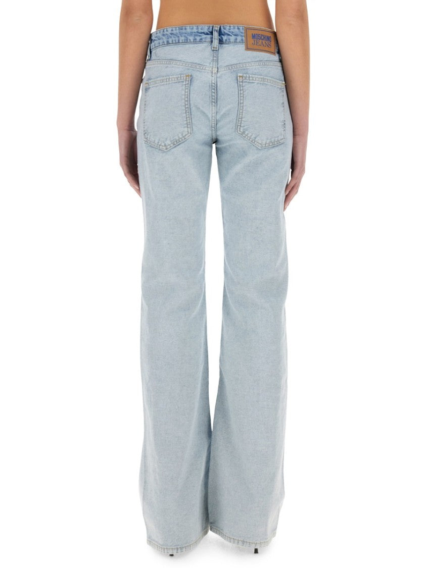 Moschino Two-Tone Denim Jeans