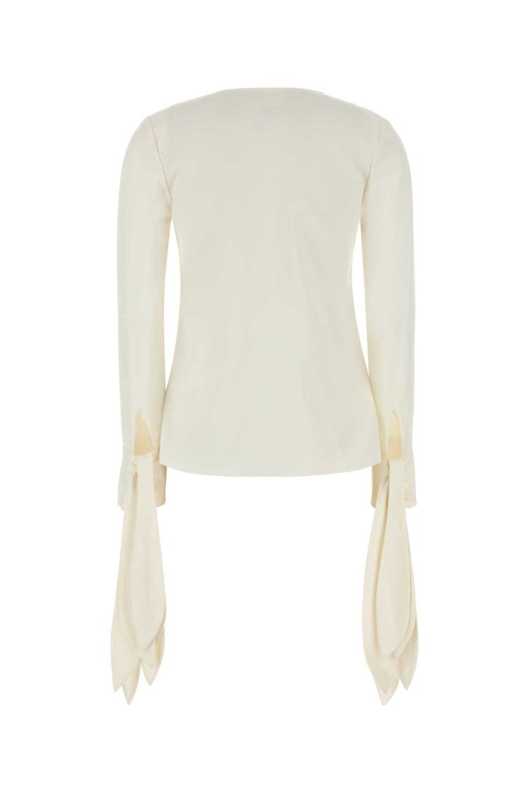 Givenchy White Silk Blouse