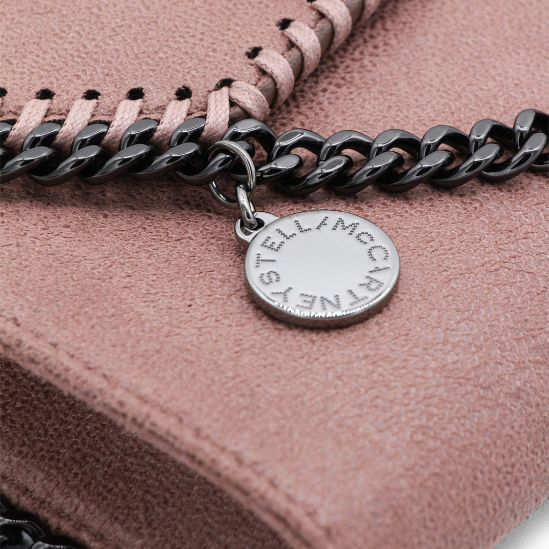 Stella Mccartney Structured Neutral Handbag With Clean Lines
