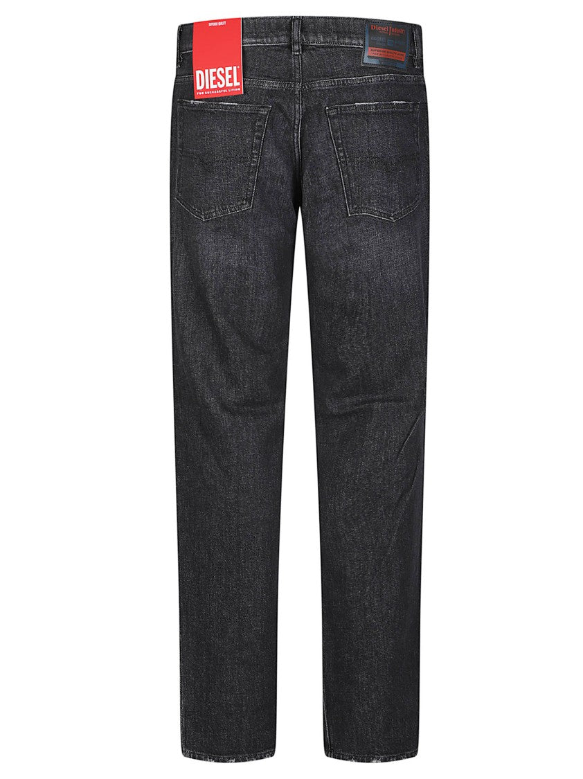 Diesel 2023 D-Finitive L.34 Faded Black Straight-Leg Jeans