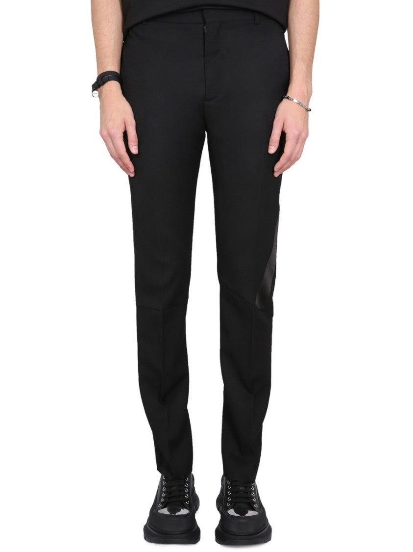Alexander Mcqueen Virgin Wool Pants