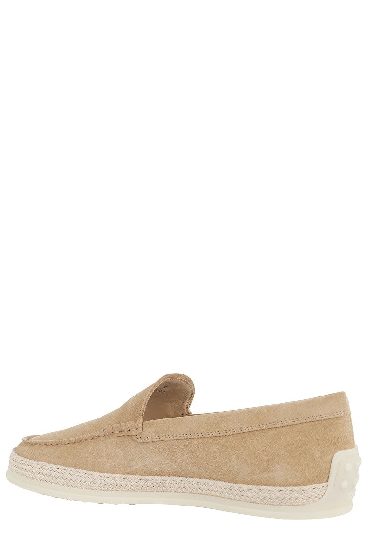 Tod's Suede Slip-On Shoes