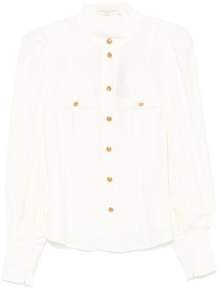 Zimmermann White Utility Blouse