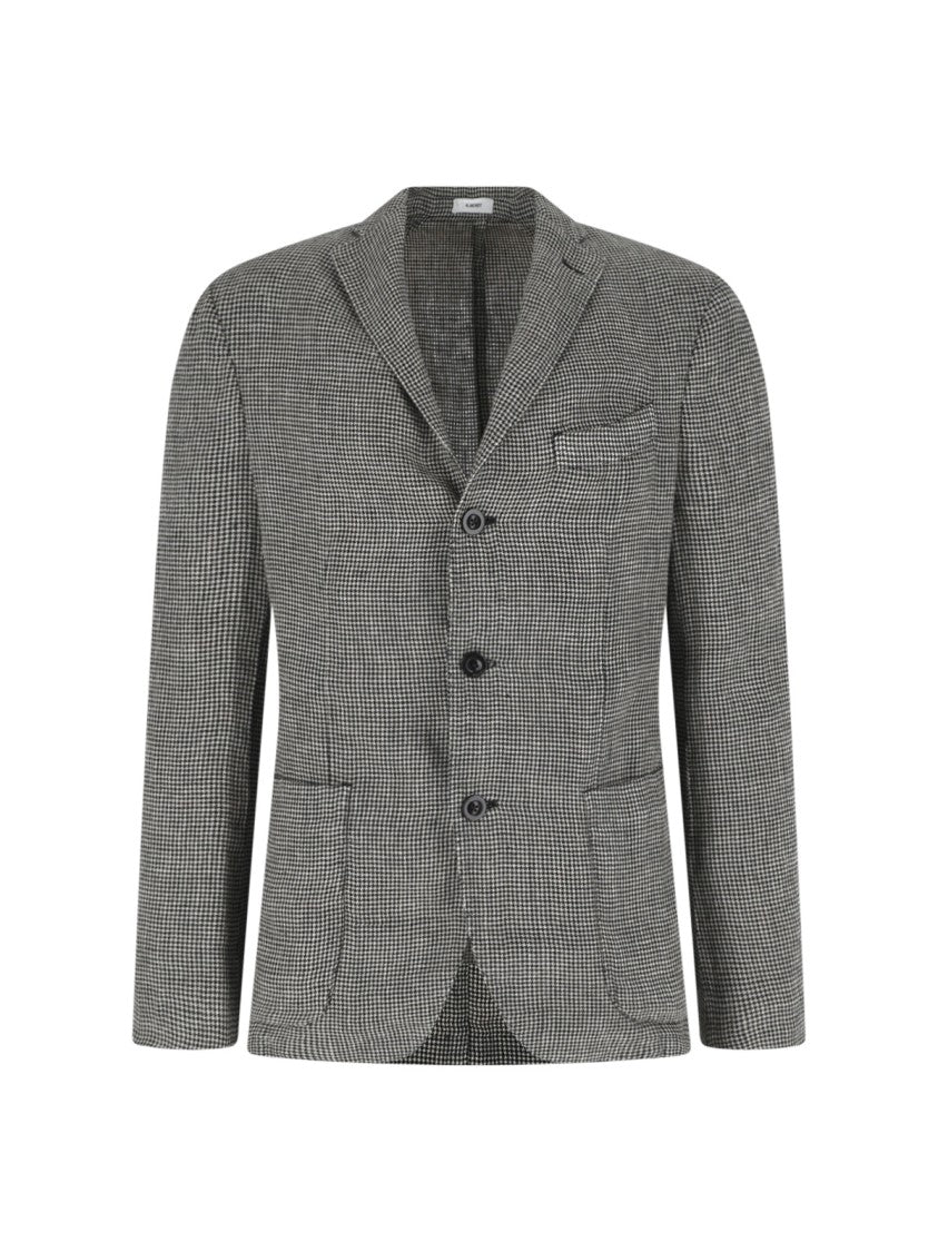 Boglioli Single-Breasted Blazer – Black