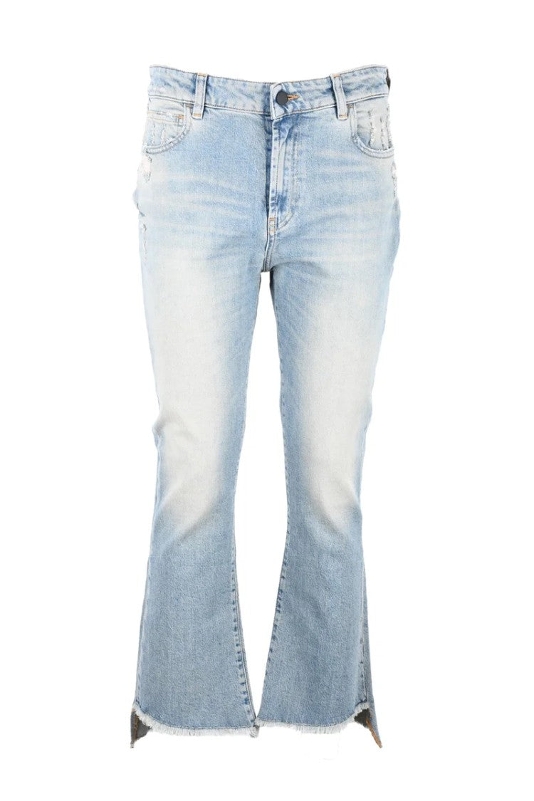 Liviana Conti Flared Light Blue Jeans