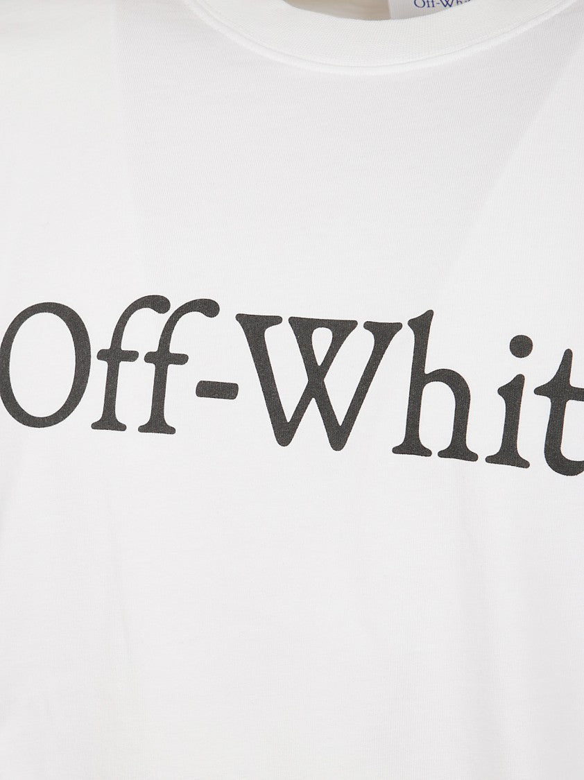 Off-White Contrasting Logo Print Off-White T-Shirt