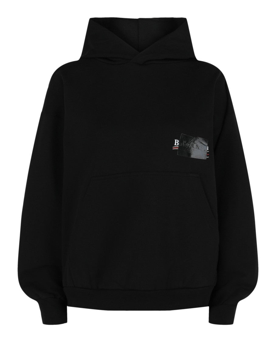 Balenciaga Concealed Logo Hoodie
