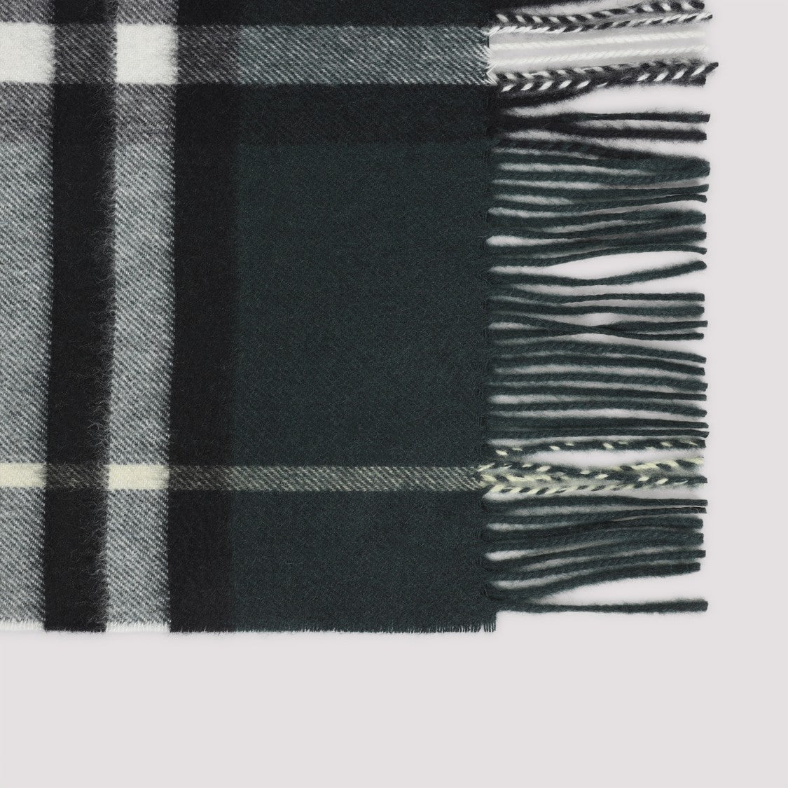 Burberry Long Cashmere Scarf With Classic Check Pattern