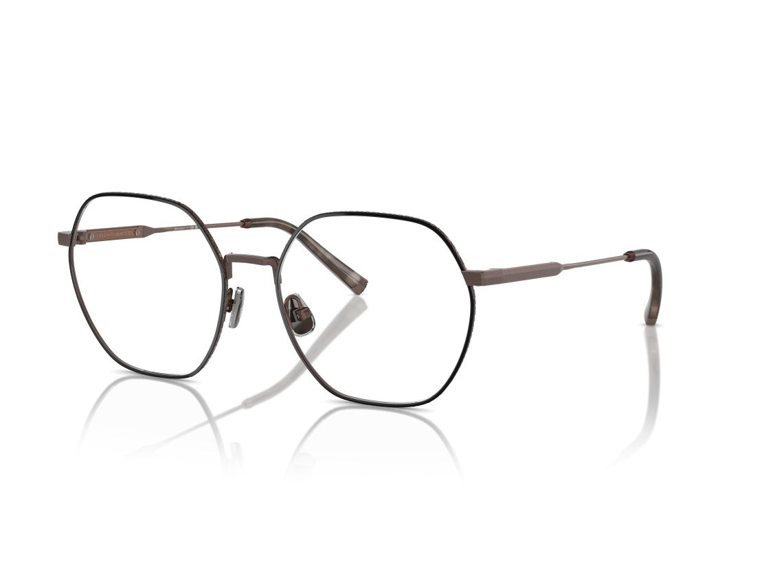 Brunello Cucinelli 0Bc1001t Titanium Oversized Geometric Sunglasses