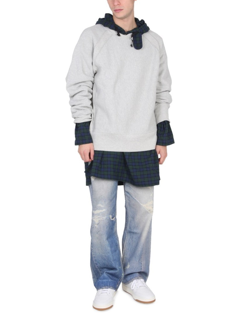 Engineered Garments Relaxed Fit Crewneck Sweatshirt