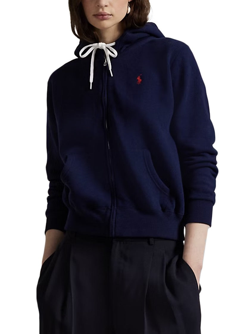 Polo Ralph Lauren Knit Full-Zip Hooded Sweatshirt