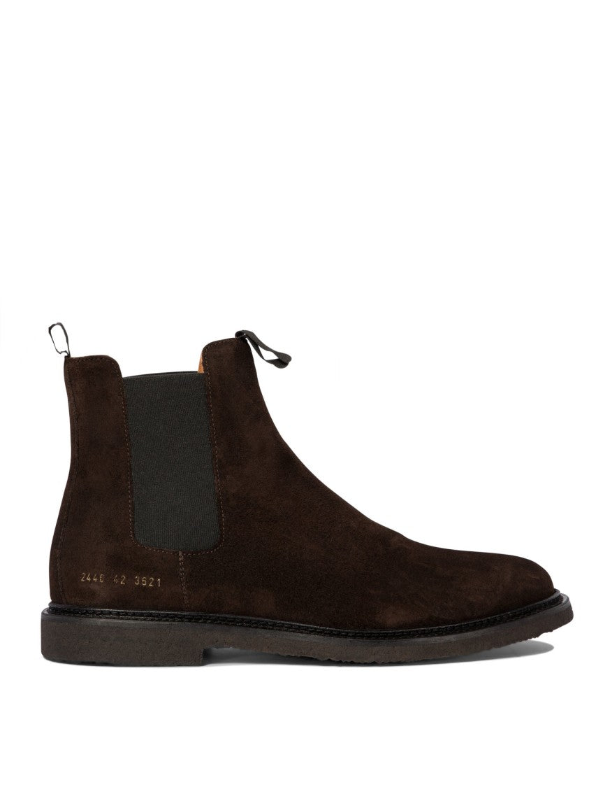 Common Projects Chelsea Suede Ankle Boots