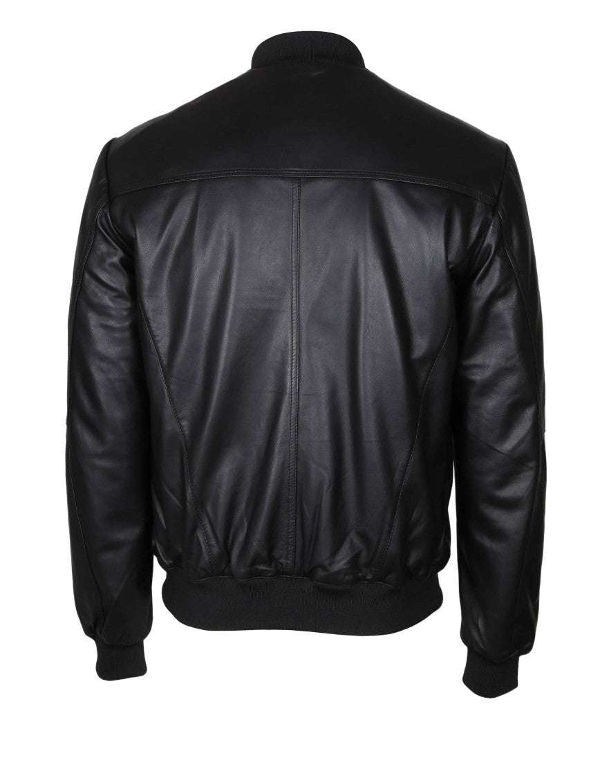 Peuterey Sands Leather Jacket Color Black